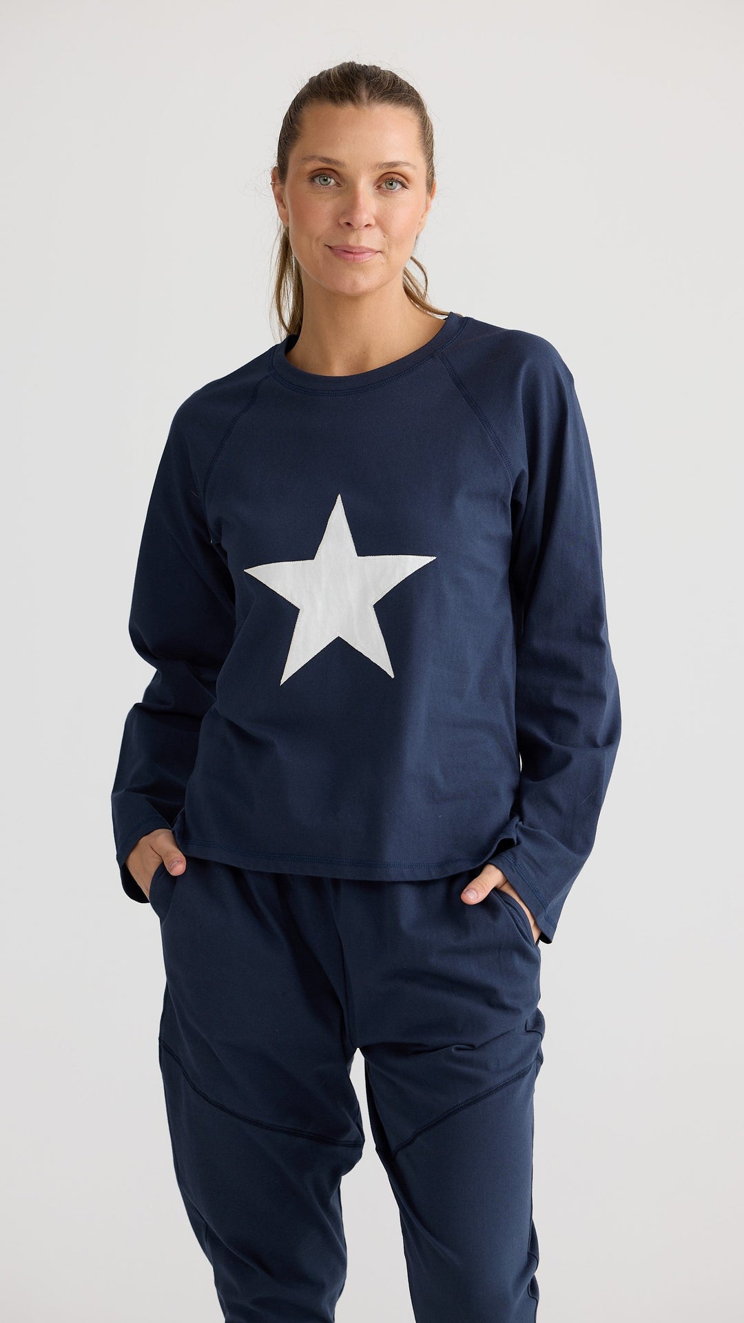 Accent Top - Navy