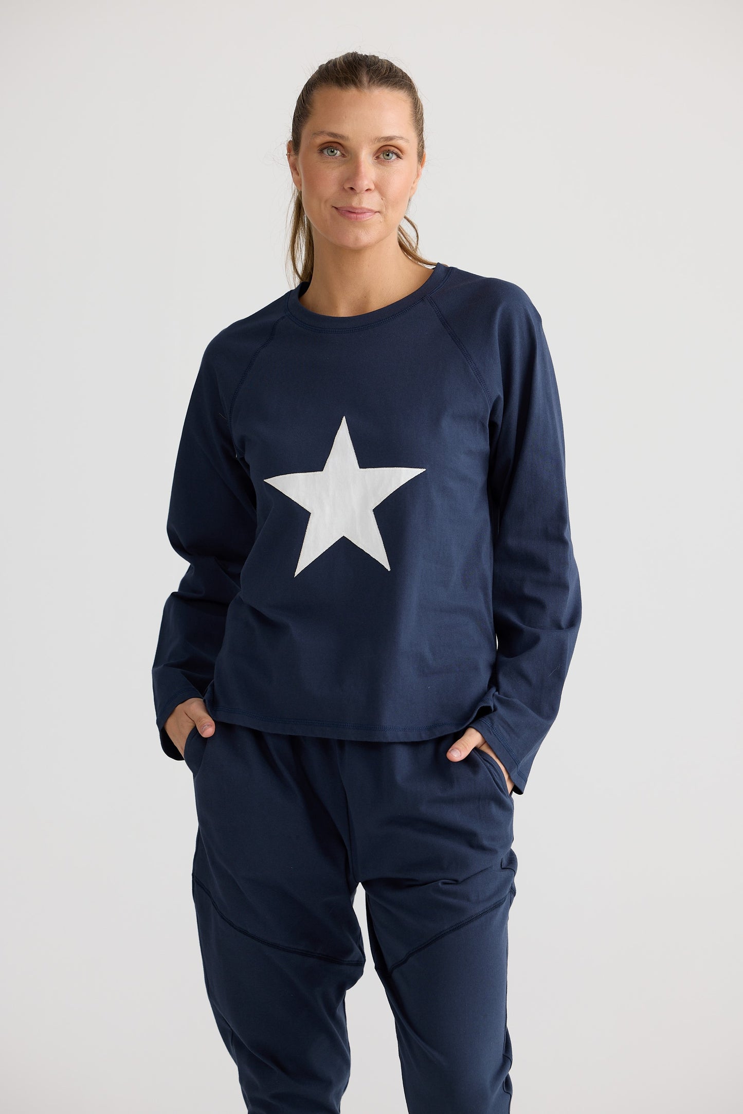 Accent Top - Navy