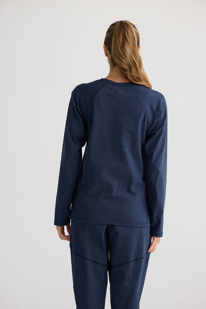 Accent Top - Navy