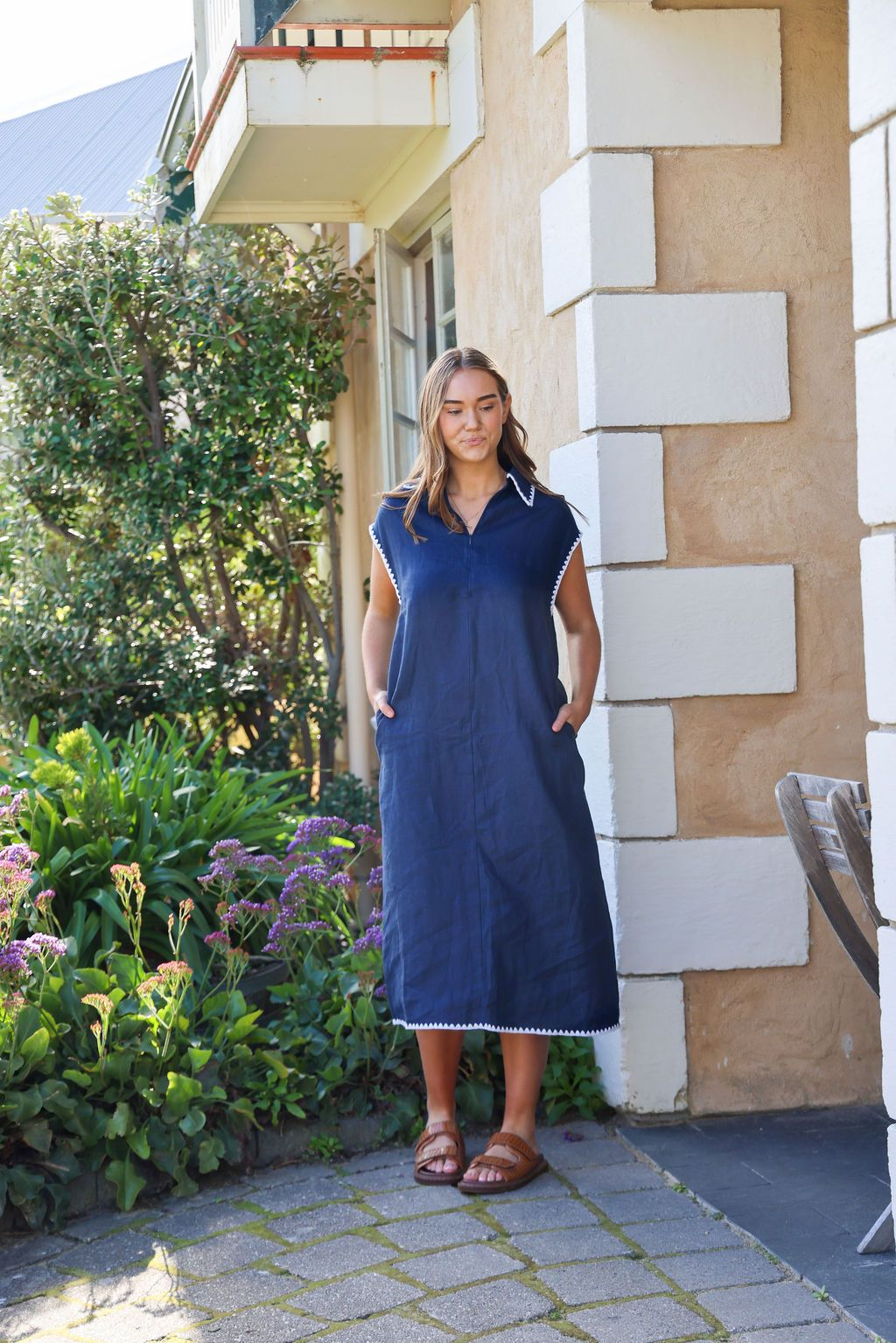 Addy Dress – Navy