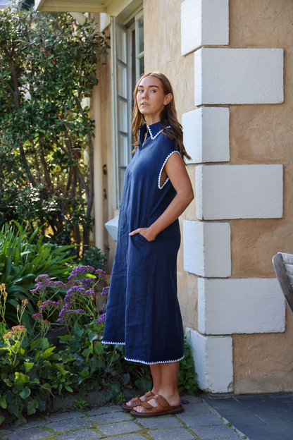 Addy Dress – Navy