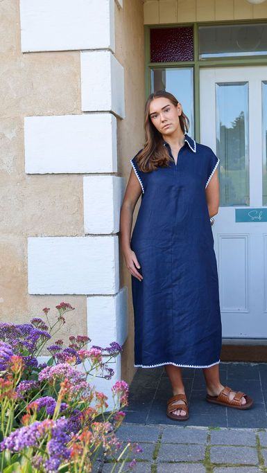 Addy Dress – Navy