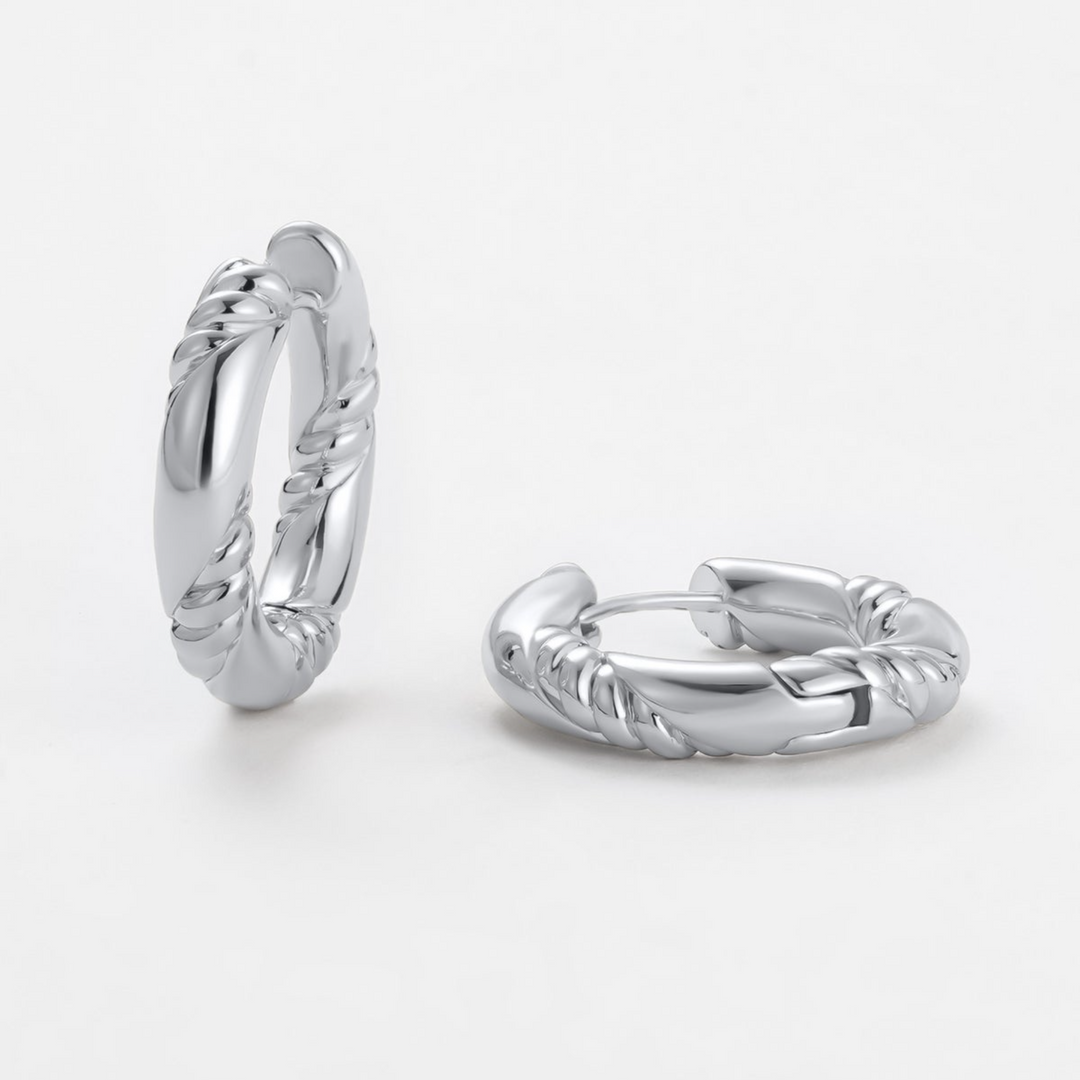 Alannah Hoop - Silver