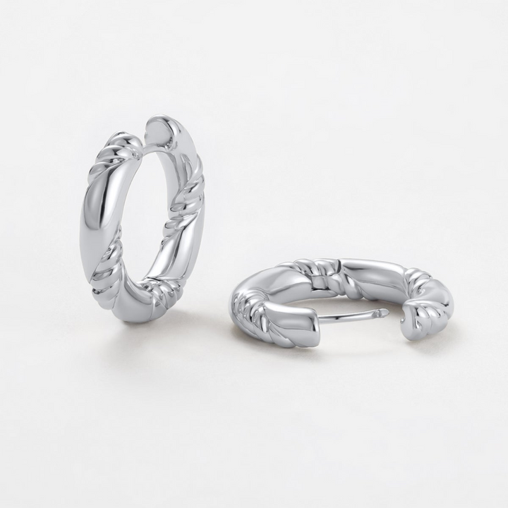 Alannah Hoop - Silver