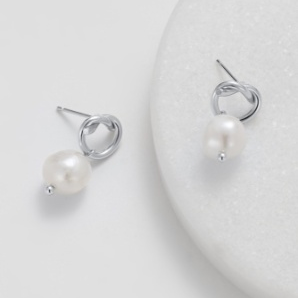 Alice Earring – Silver by Zafino