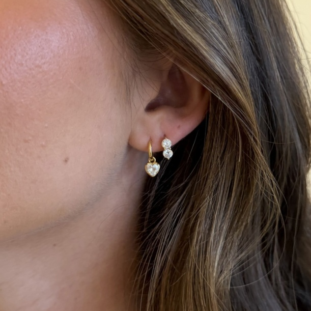 Amor Earring – Gold by Zafino