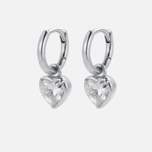 Amor Earring – Silver by Zafino