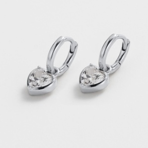 Amor Earring – Silver by Zafino
