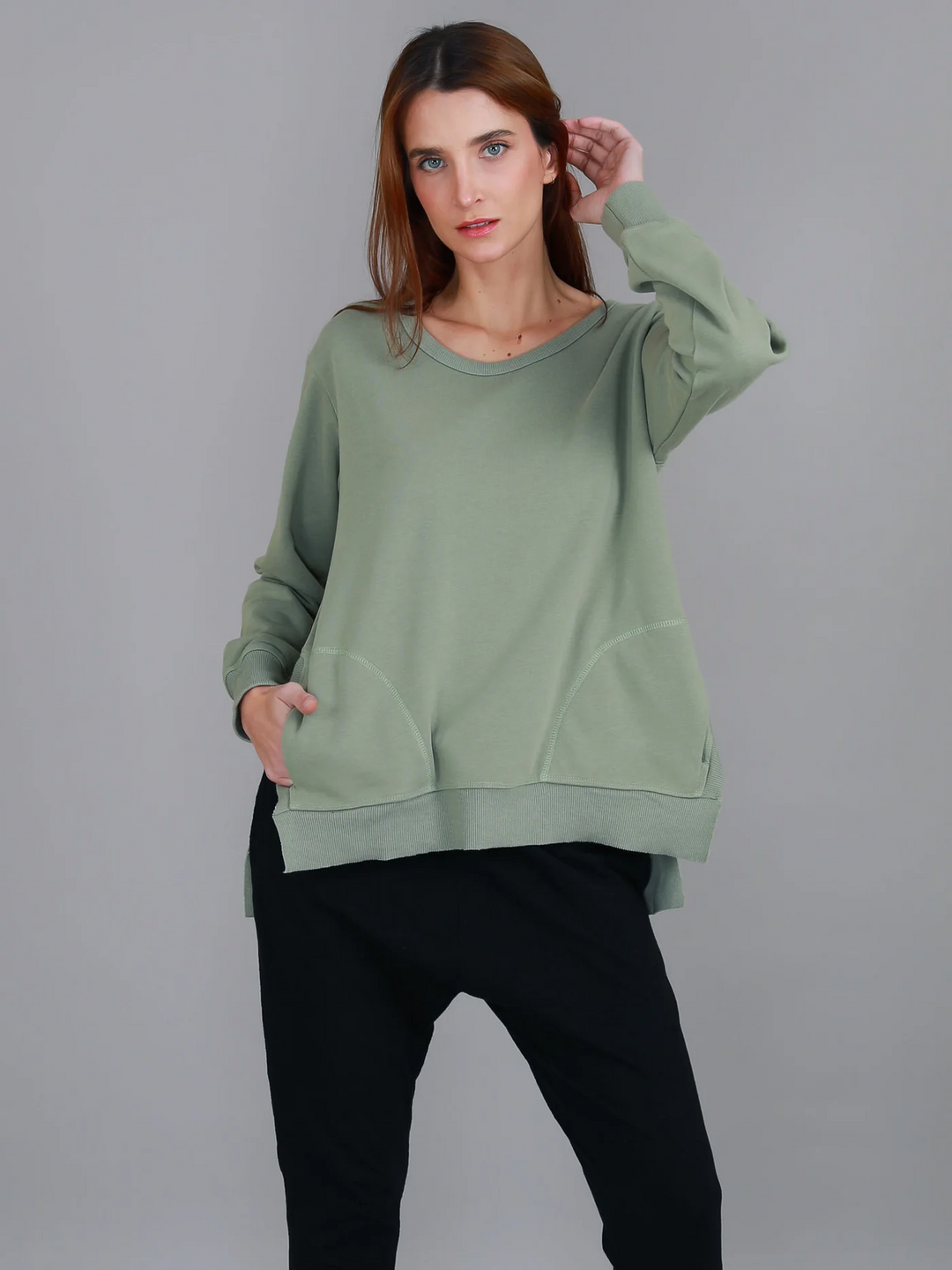 April Sweater - Kiwi