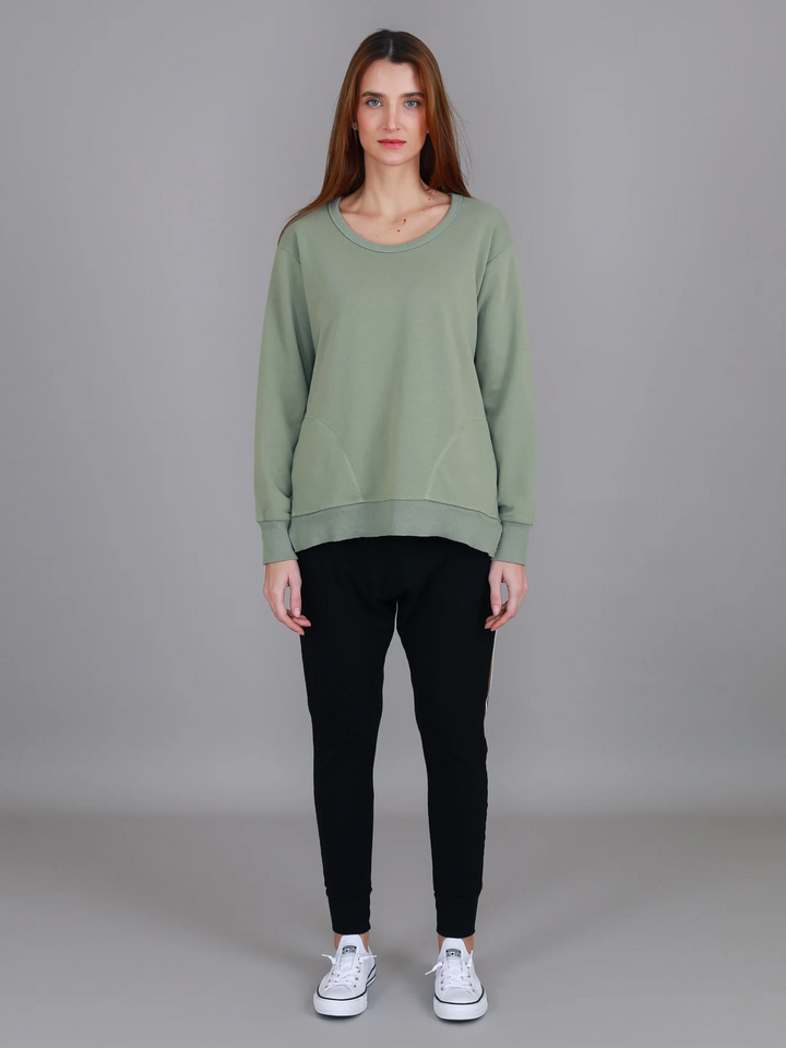 April Sweater - Kiwi