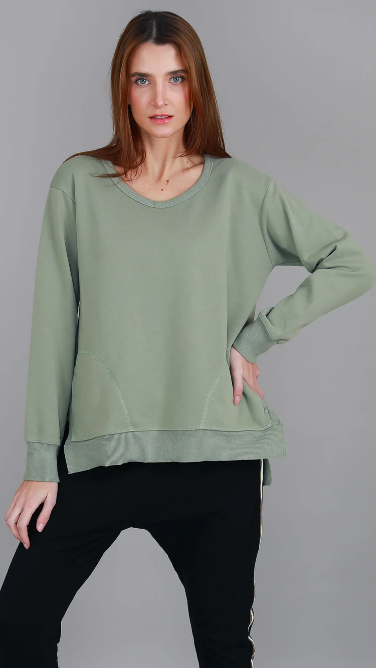 April Sweater - Kiwi