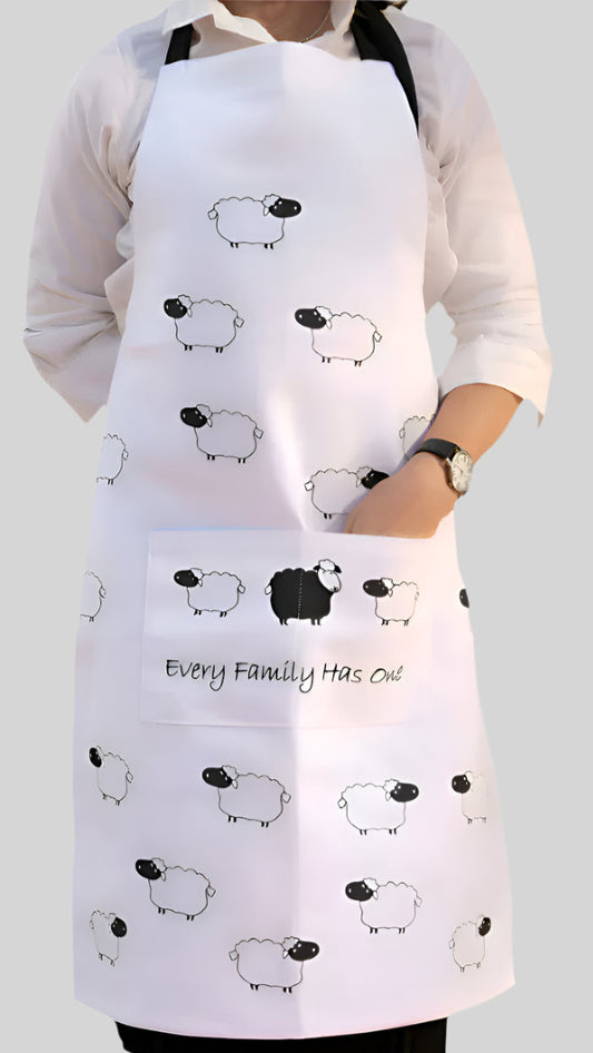 Apron (Heavy Drill) - 'Every Family Has One' Black Sheep