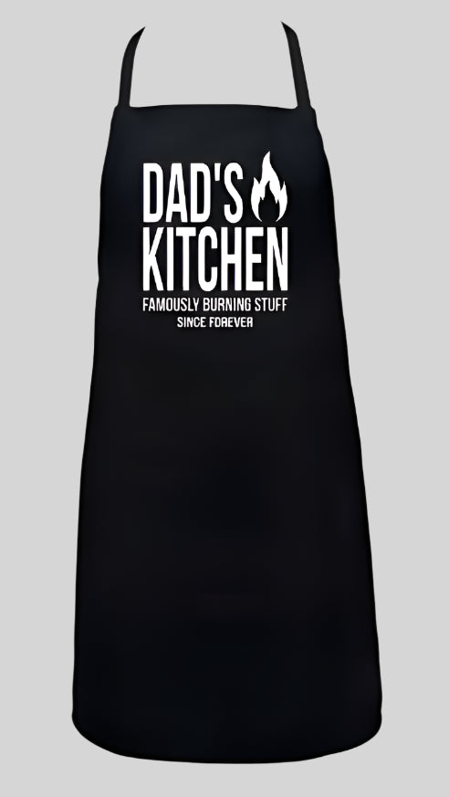 Screen Print Apron - Dad's Kitchen