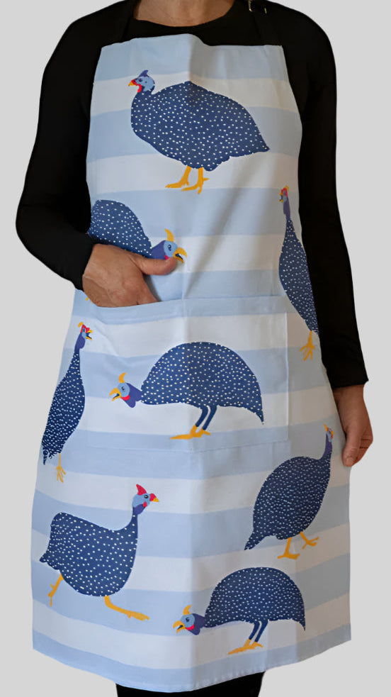 Apron (Heavy Drill) - Guinea Fowl