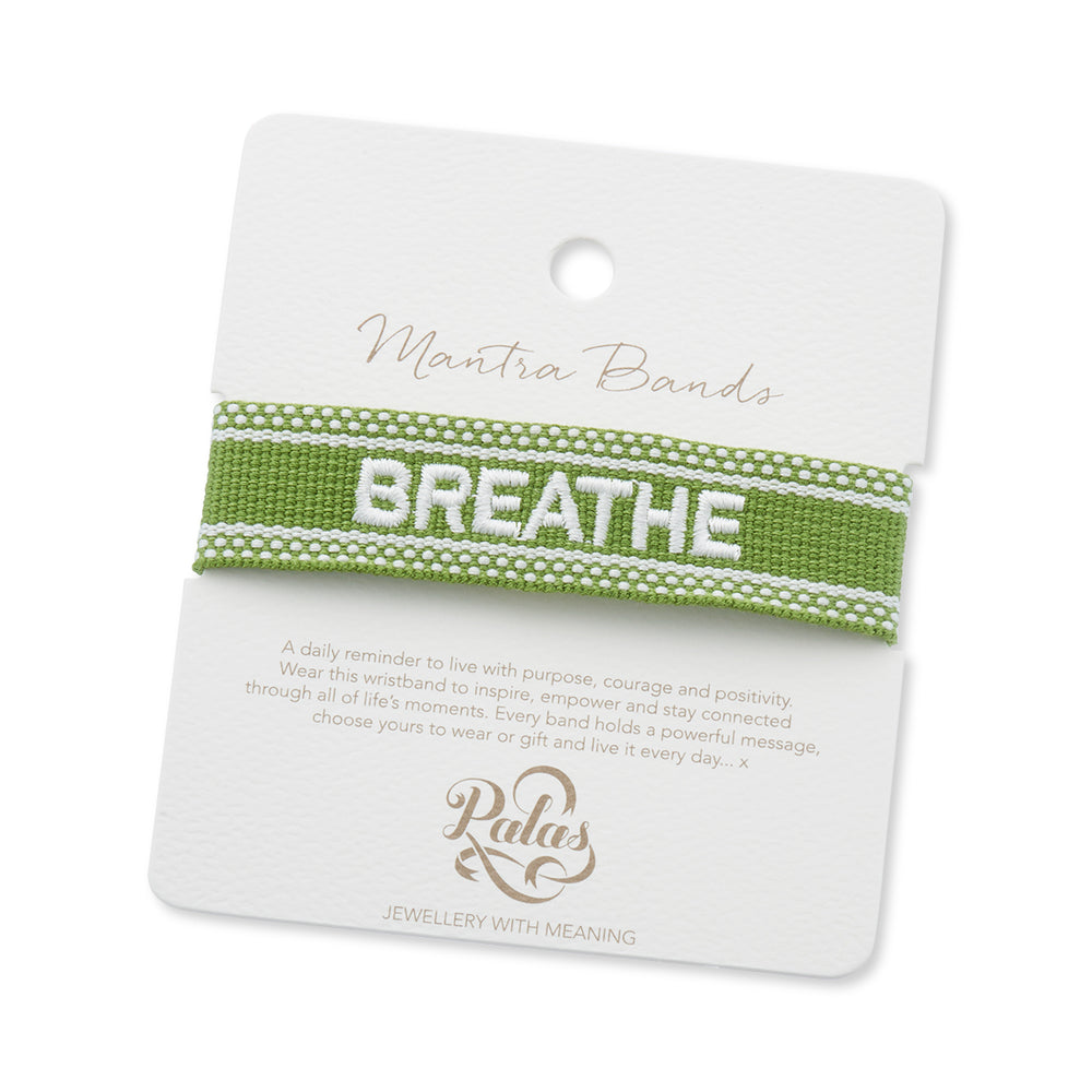 "BREATHE" Woven Mantra Band