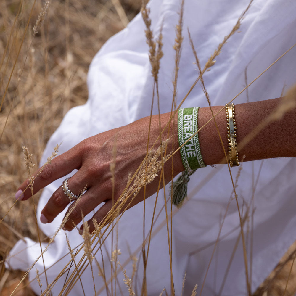 "BREATHE" Woven Mantra Band