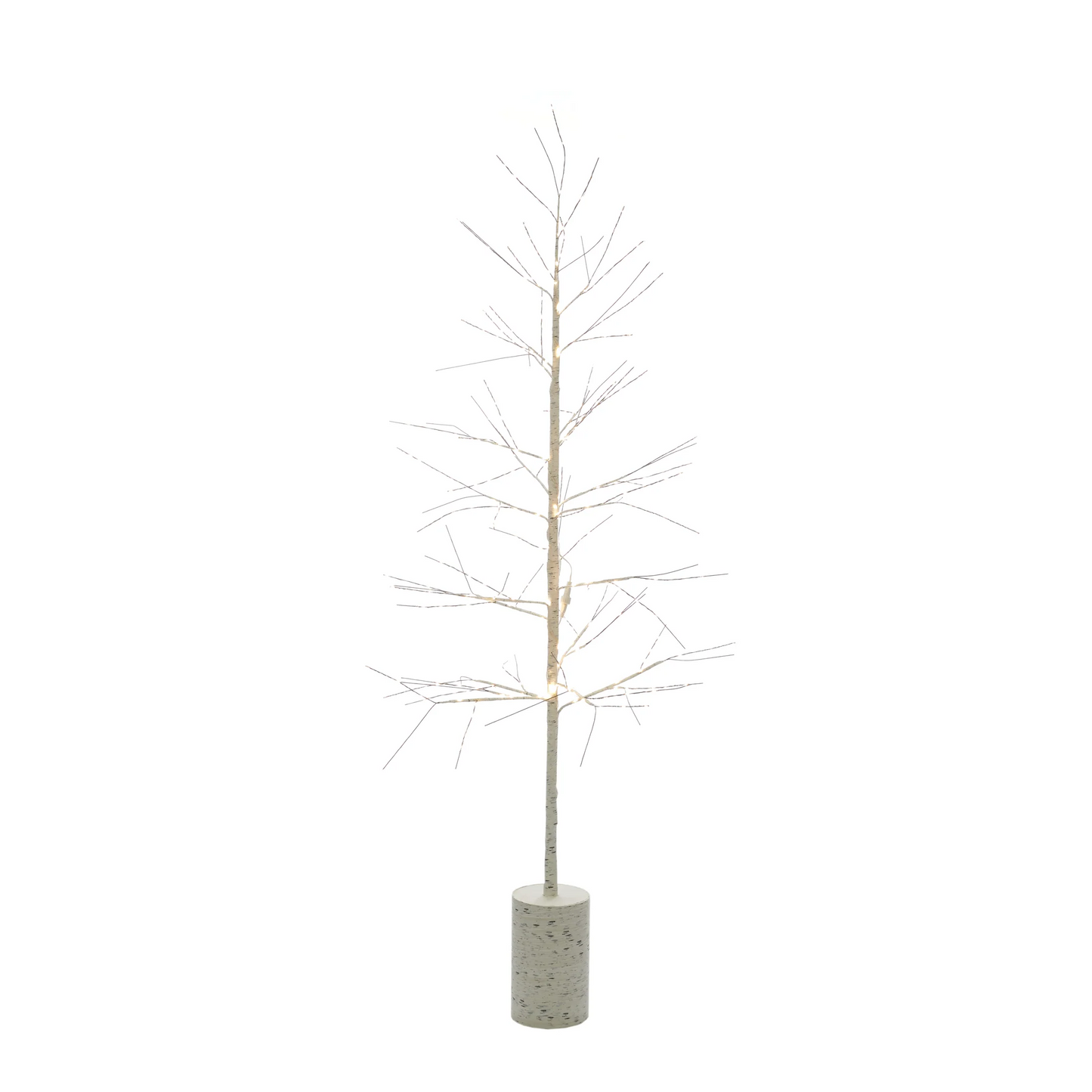 White LED Birch Tree  - 180cm