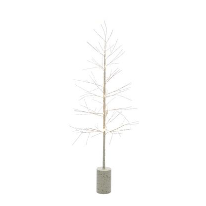 White LED Birch Tree  - 180cm