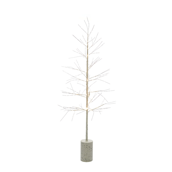 White LED Birch Tree  - 180cm