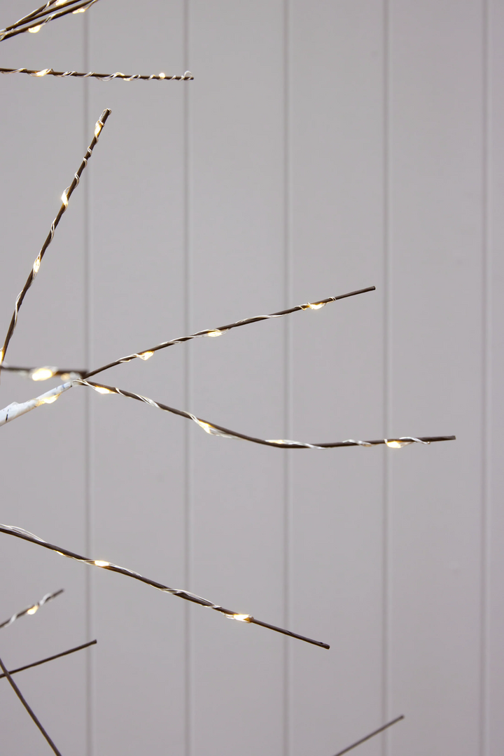 White LED Birch Tree  - 180cm