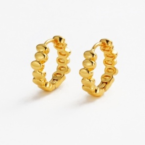 Bailey Huggie – Gold by Zafino