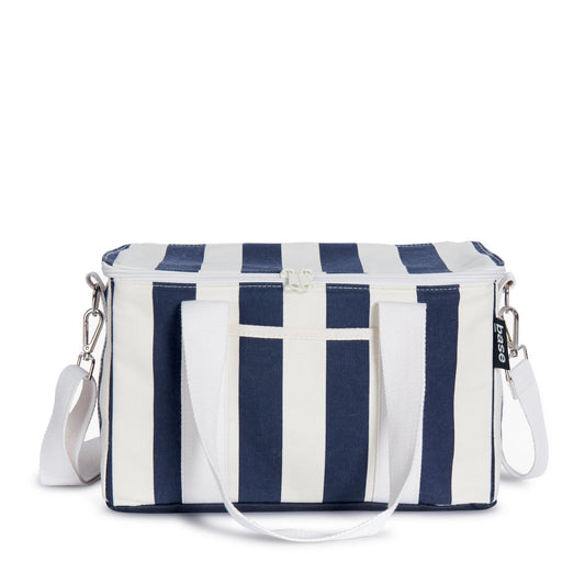 Midi Cool Base Canvas Bag - Navy Stripe
