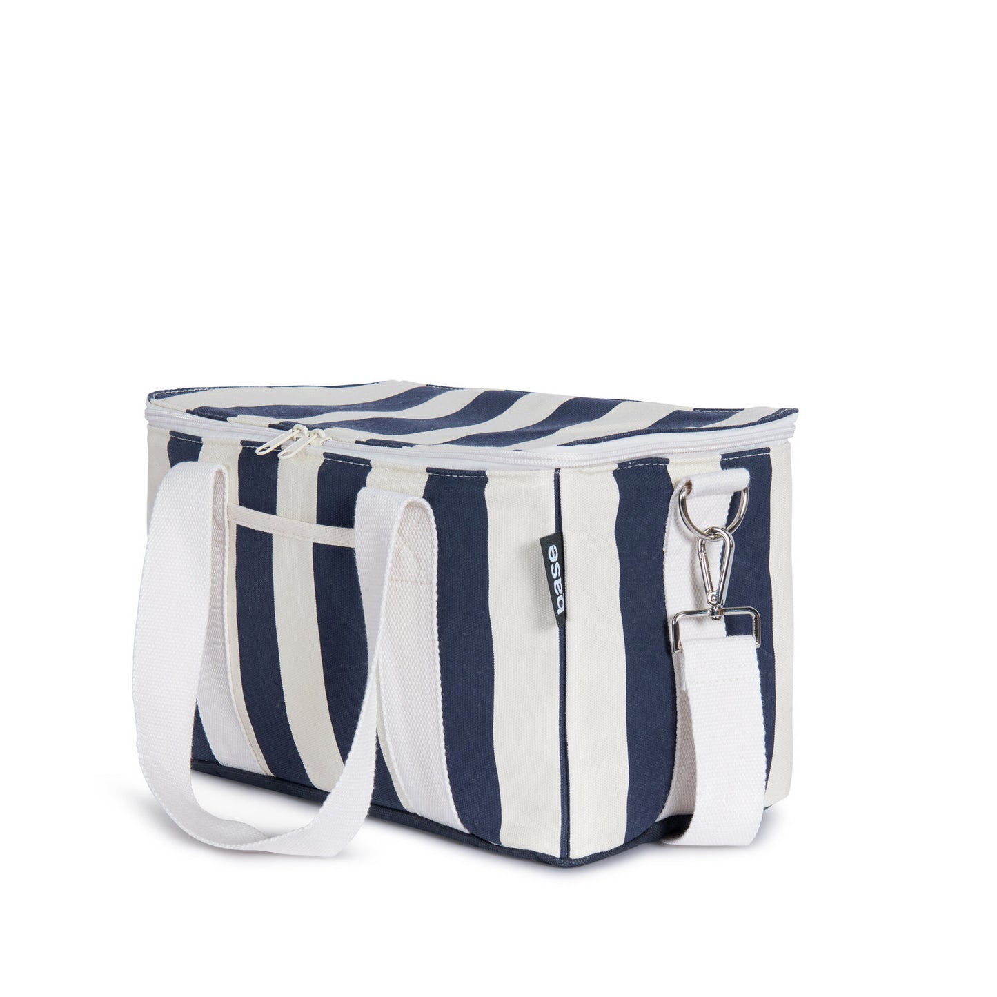 Midi Cool Base Canvas Bag - Navy Stripe