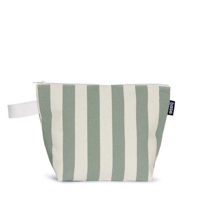 Stash Base Large Canvas Bag - Olive Stripe