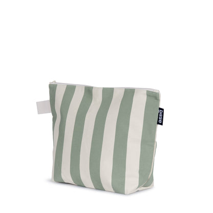 Stash Base Large Canvas Bag - Olive Stripe