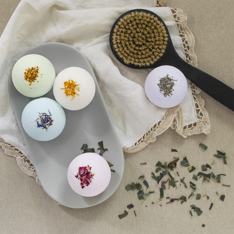 Bath Bomb (Rounds) - Rose Geranium