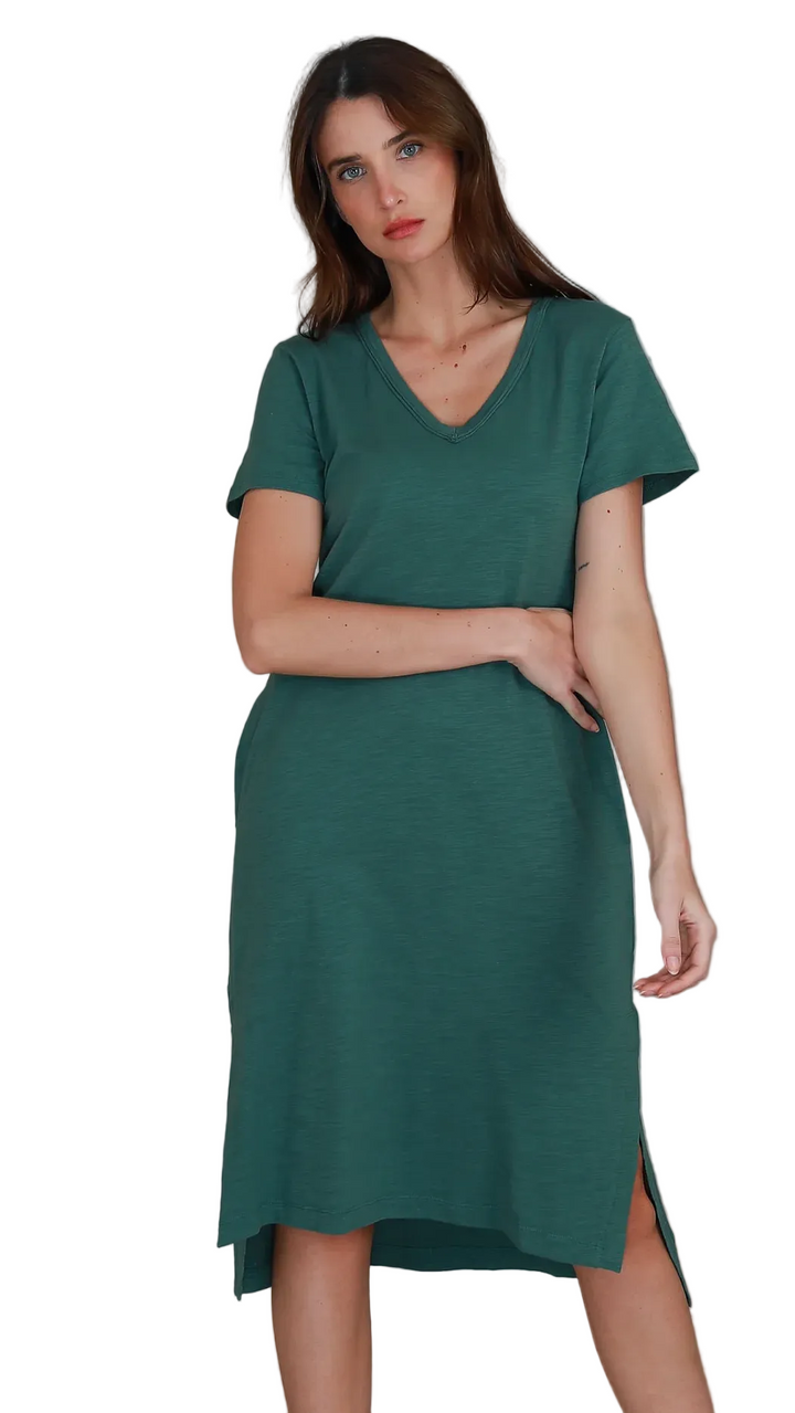 Bayside Dress - Fern
