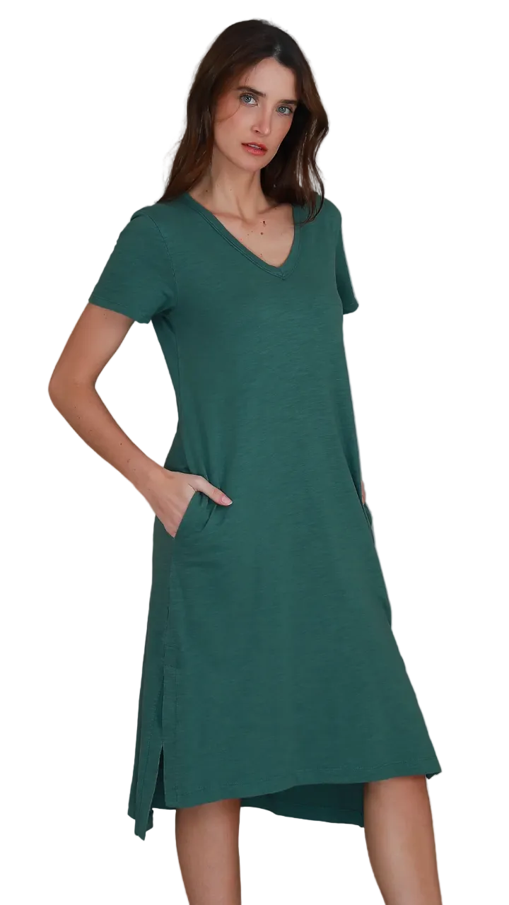 Bayside Dress - Fern