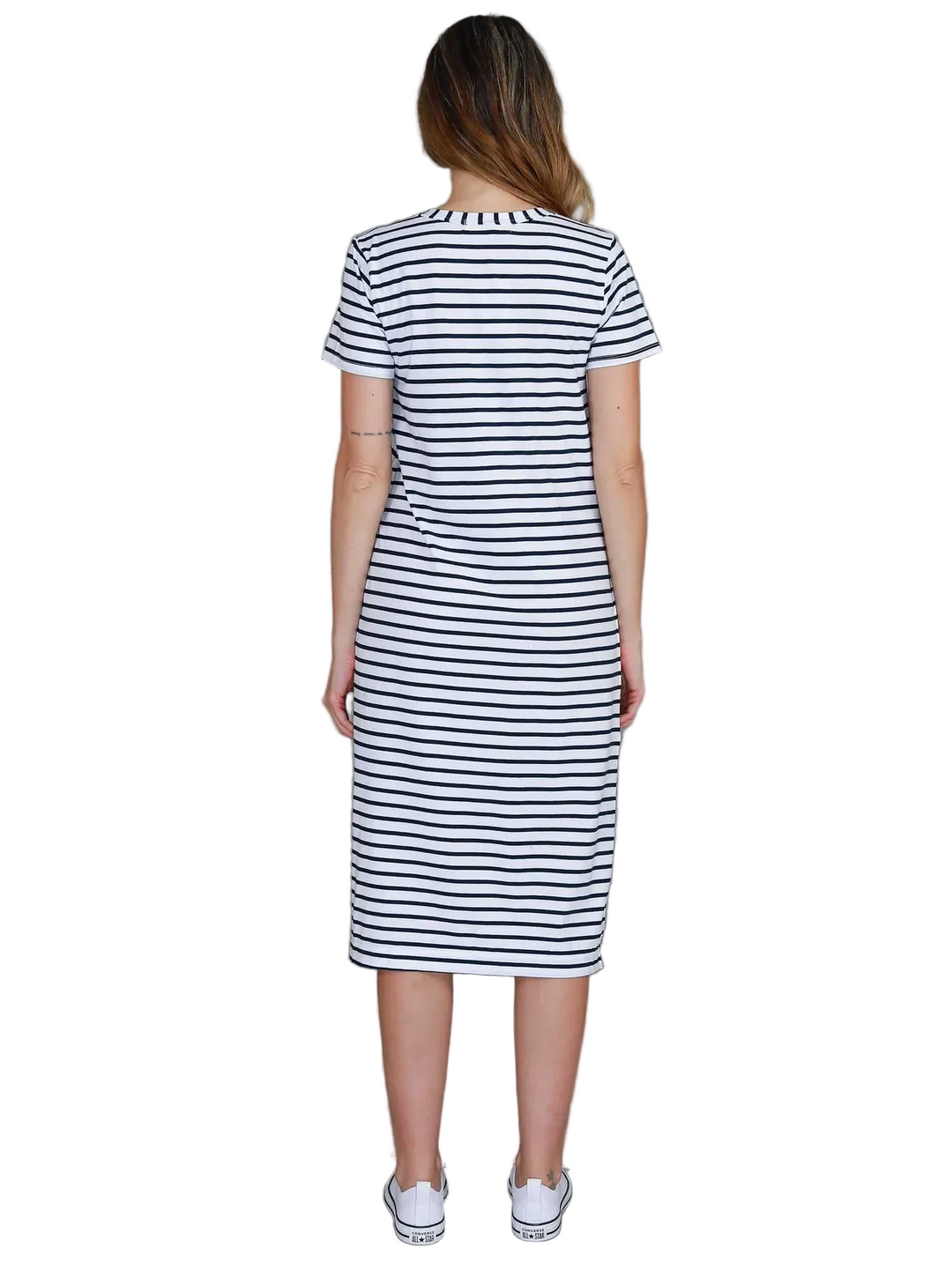 Bayside Dress - Nautic Stripe