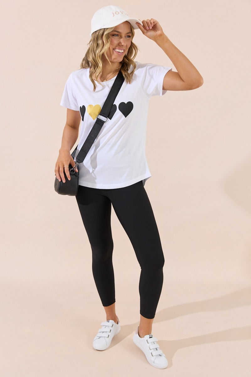 Beau Ribbed Leggings - Black