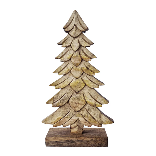 Beth Christmas Tree Decoration - Natural