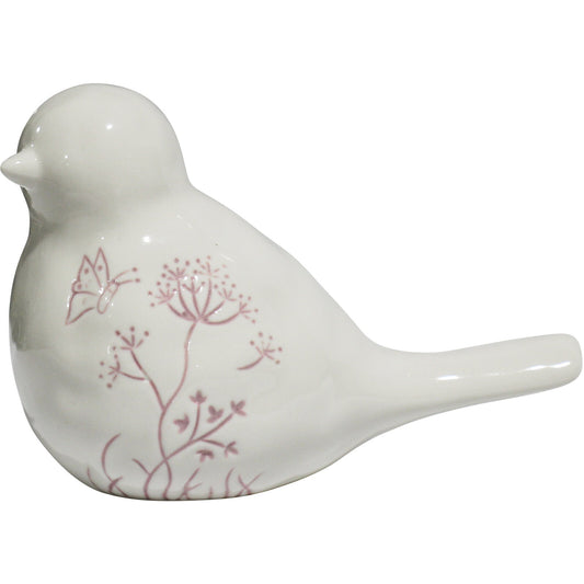 Bird Ornament - Frenchie Blush