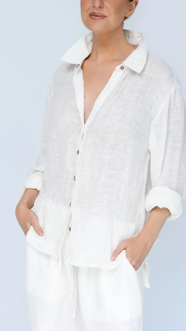 Bisous Shirt - Off White