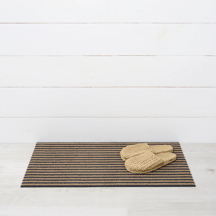 Breton Stripe Doormat - Coast