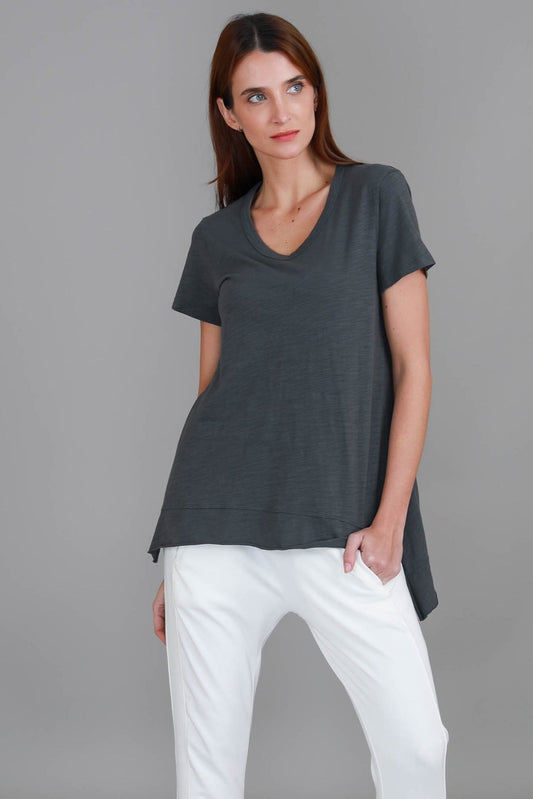 Brighton Tee - Charcoal
