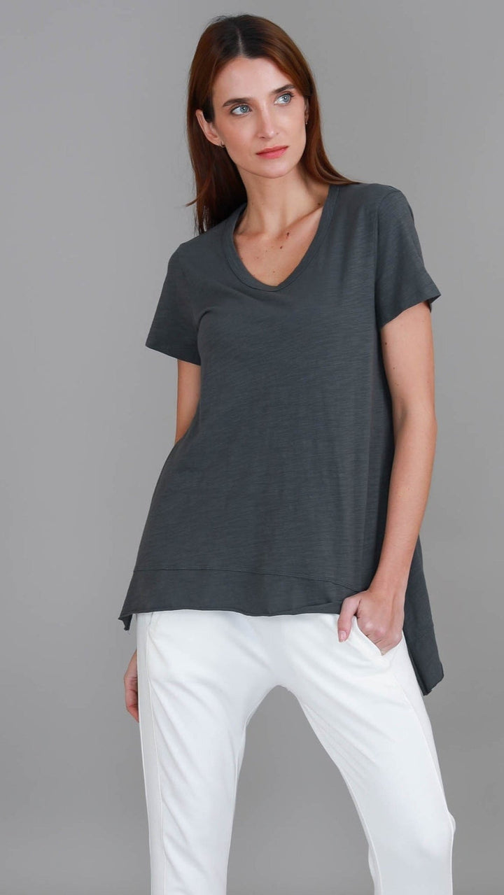 Brighton Tee - Charcoal