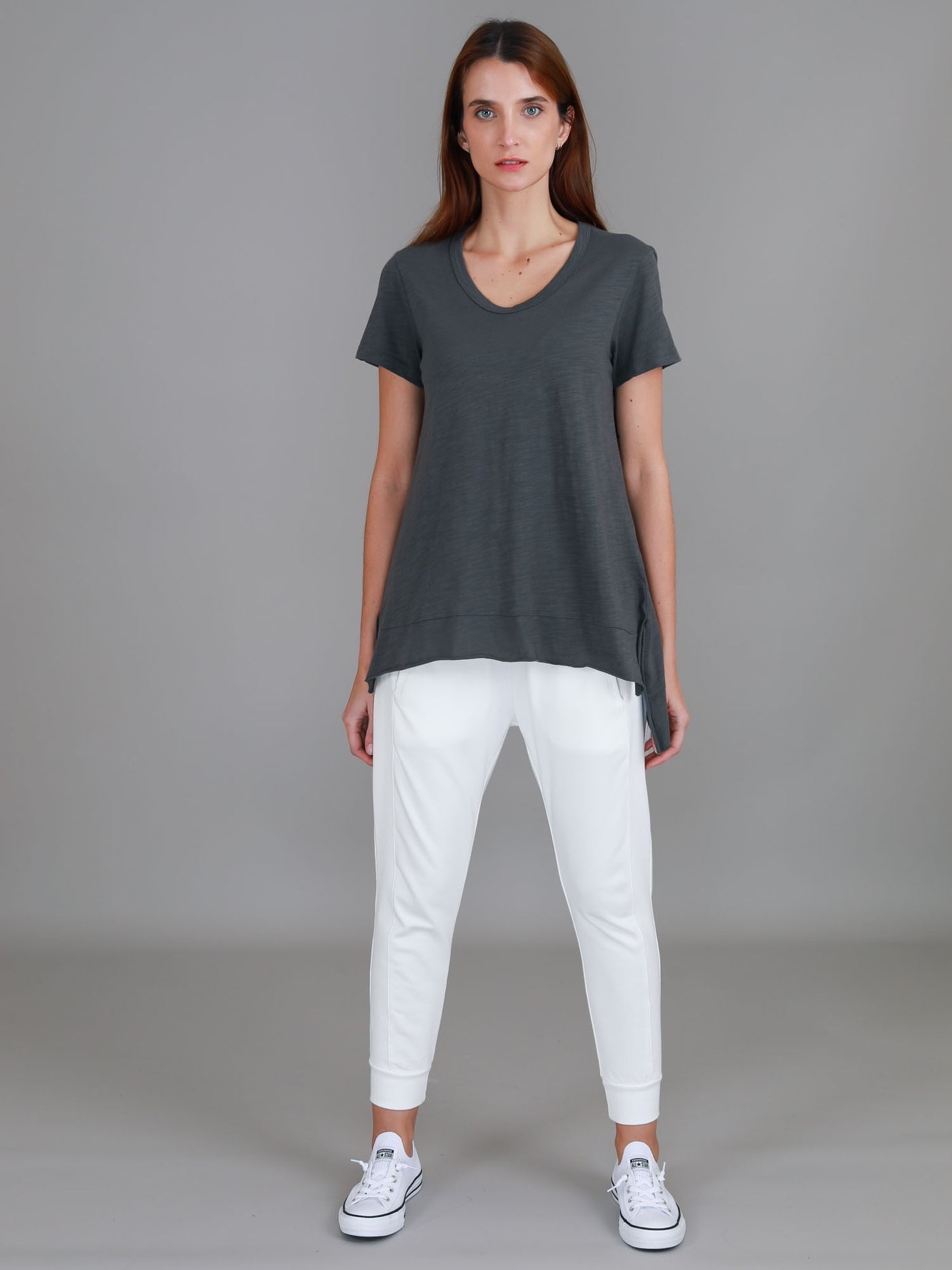 Brighton Tee - Charcoal