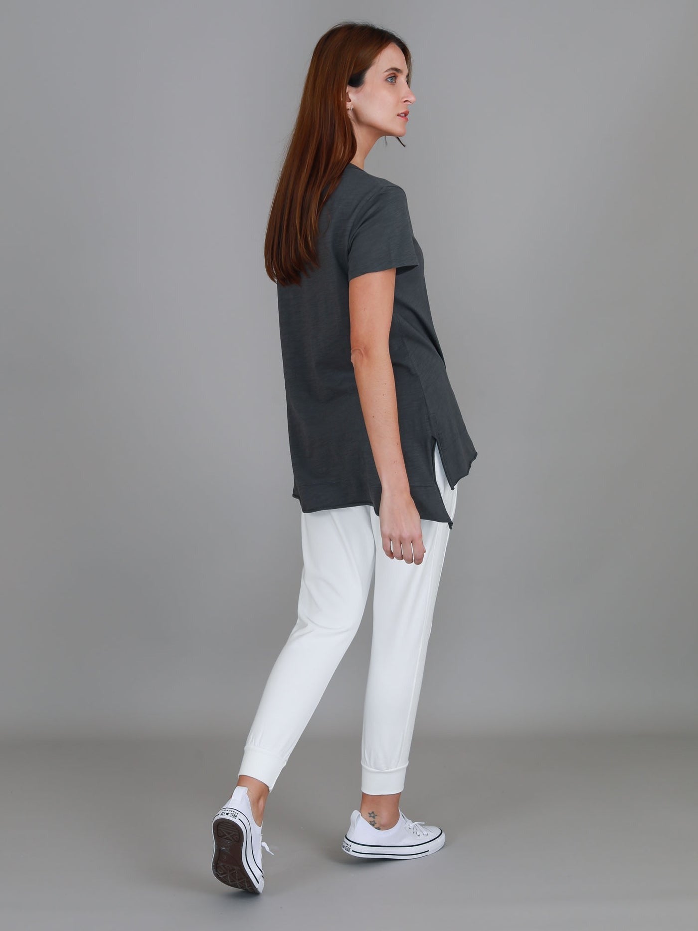 Brighton Tee - Charcoal
