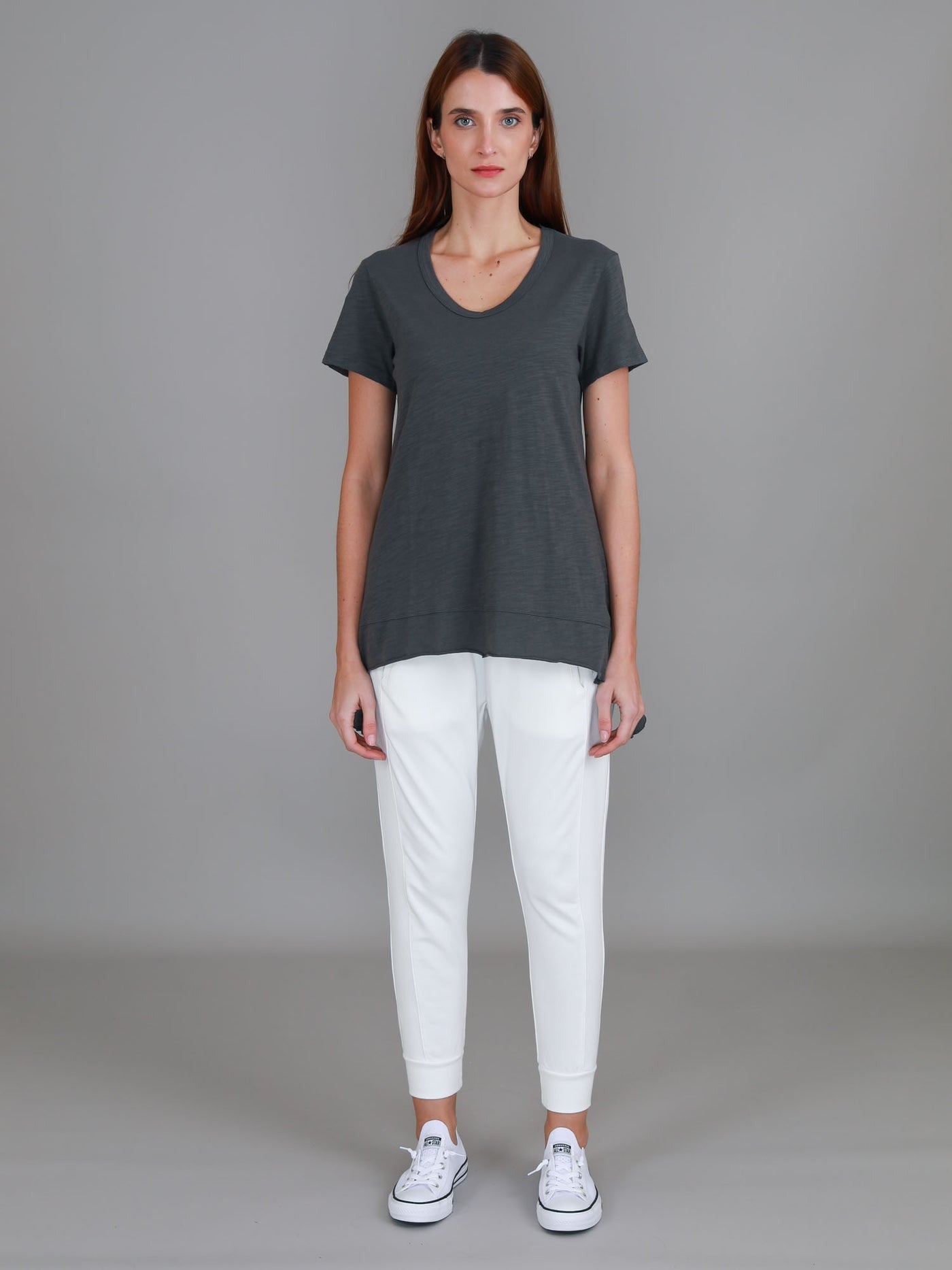 Brighton Tee - Charcoal