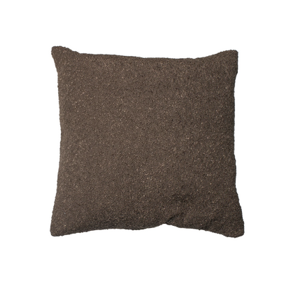 Brooklyn Boucle Cushion - Chocolate