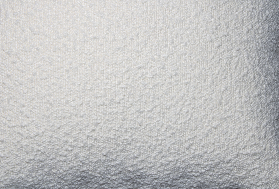 Brooklyn Boucle Cushion - White