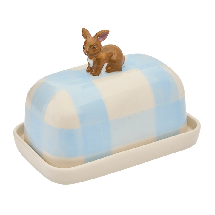 Butter Dish - Rabbit Butter Up