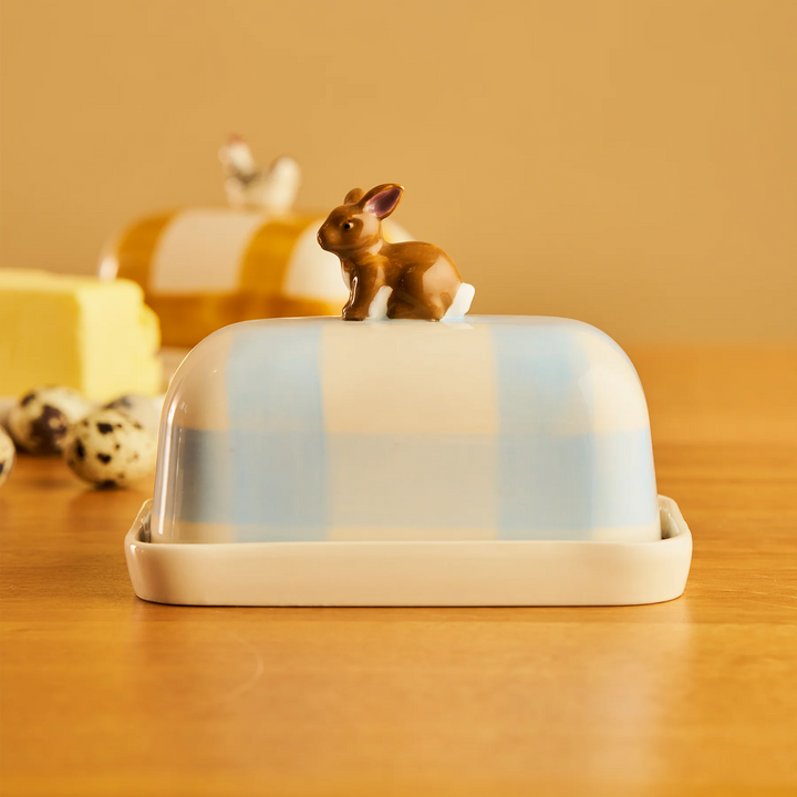 Butter Dish - Rabbit Butter Up