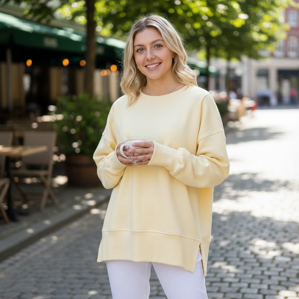 Vintage Grace Sweater - Butter Yellow