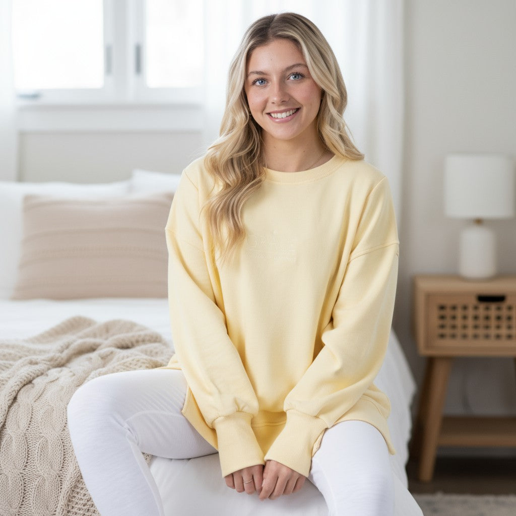 Vintage Grace Sweater - Butter Yellow