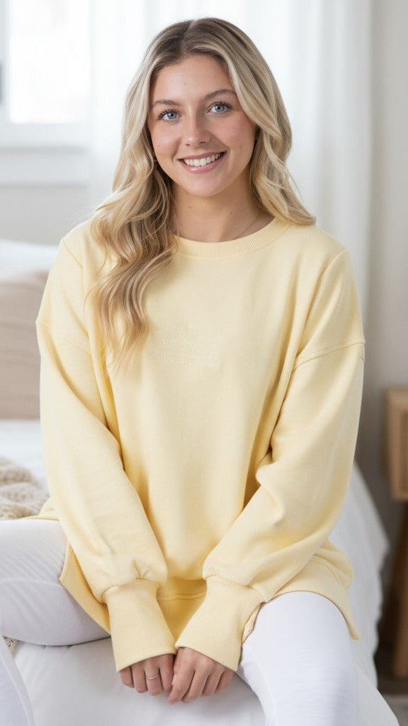 Vintage Grace Sweater - Butter Yellow